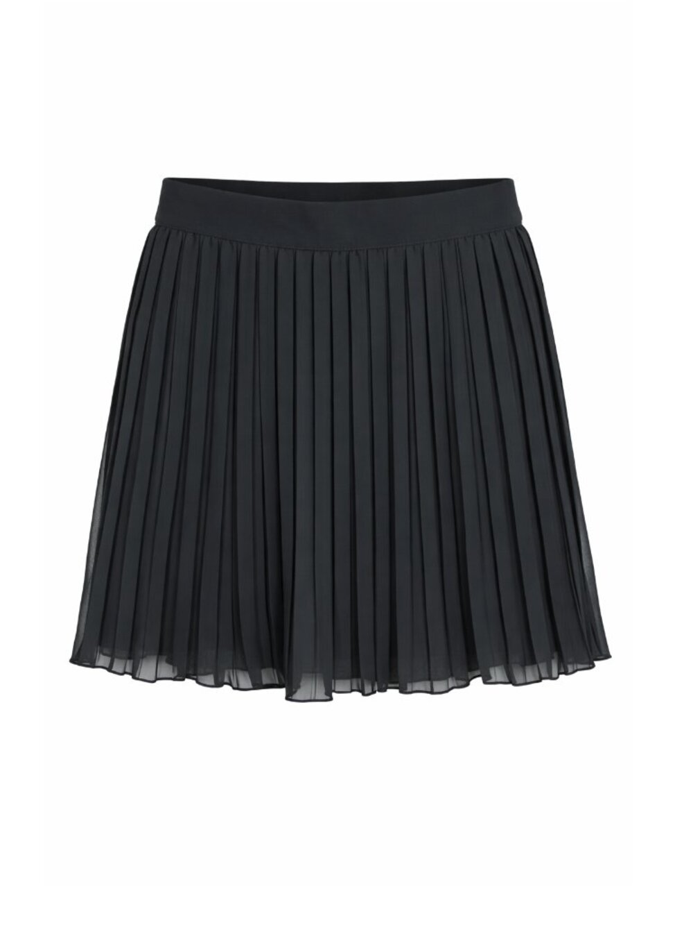 Ricki’s Pleated Chiffon A-line Mini Skirt (L)